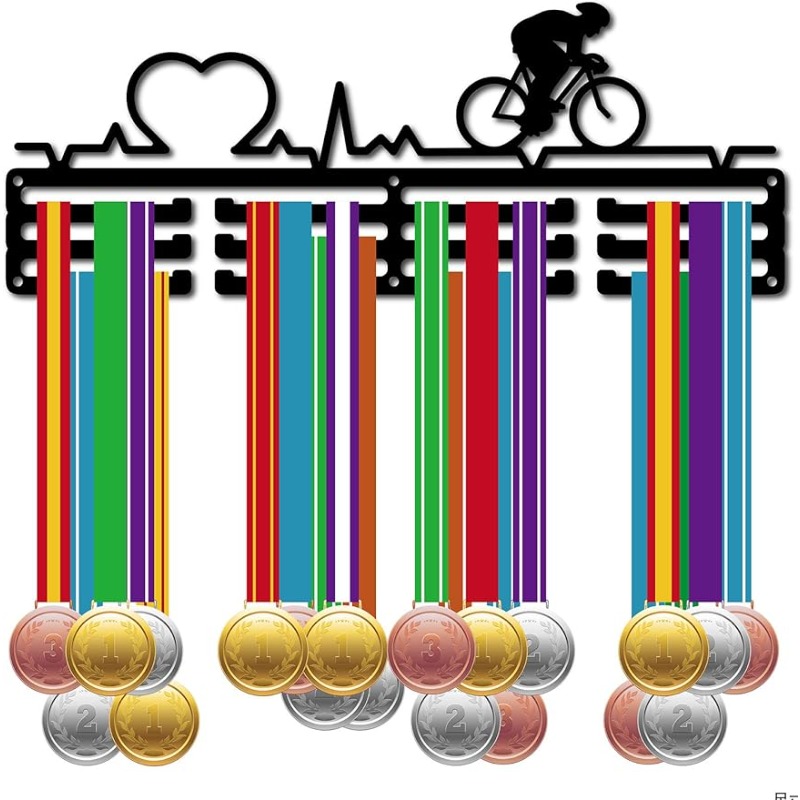 Cycling Gear Wall Storage - 1pc Cycling Medal Holder Hanger Stand