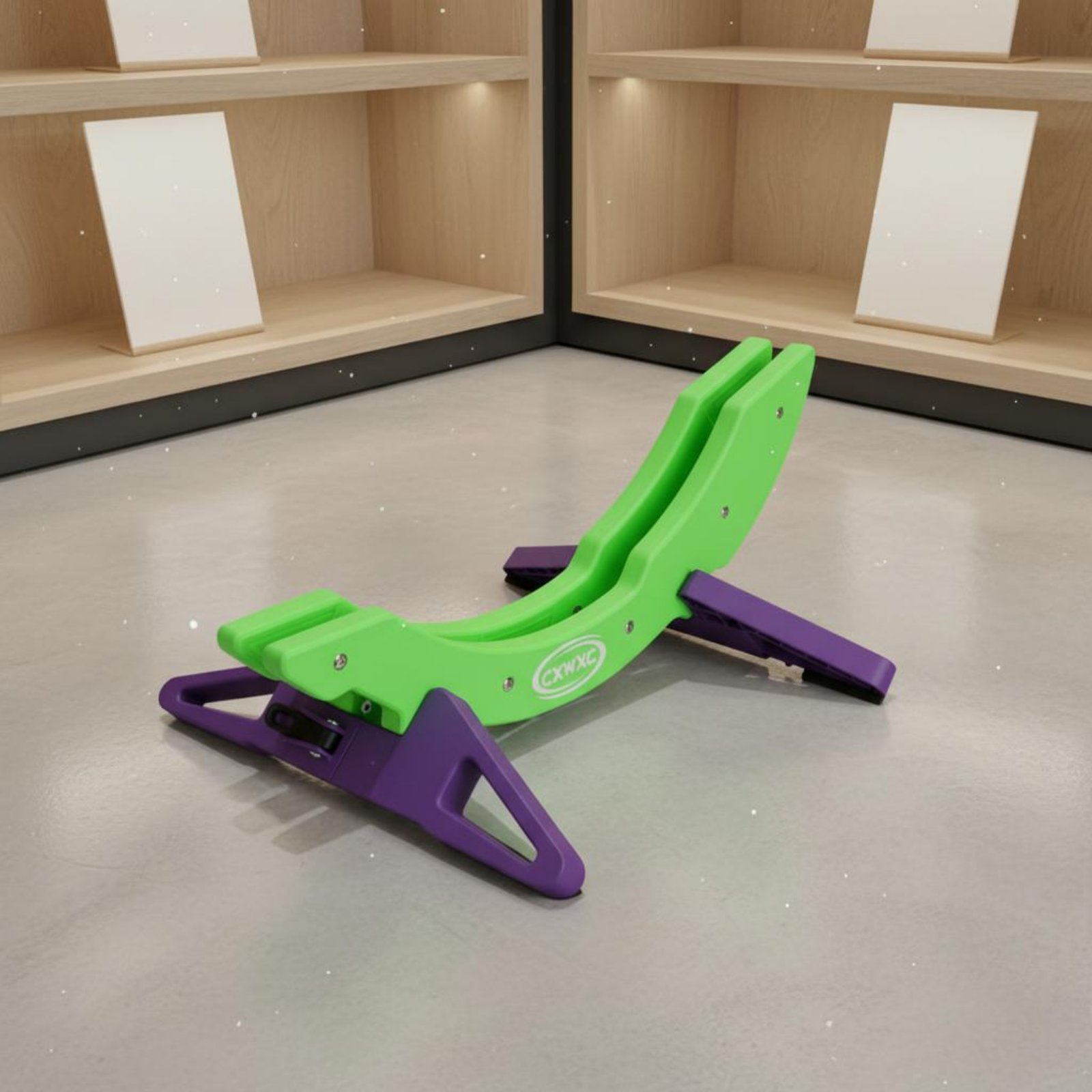 Bicycle Kickstand - Cycle Parking Stand Curved Cradle Floor-Standing