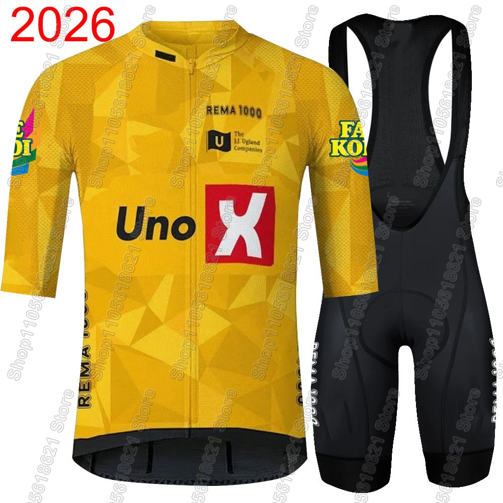 Cycling Bib Shorts - Uno X Spain Tour 2026 Team