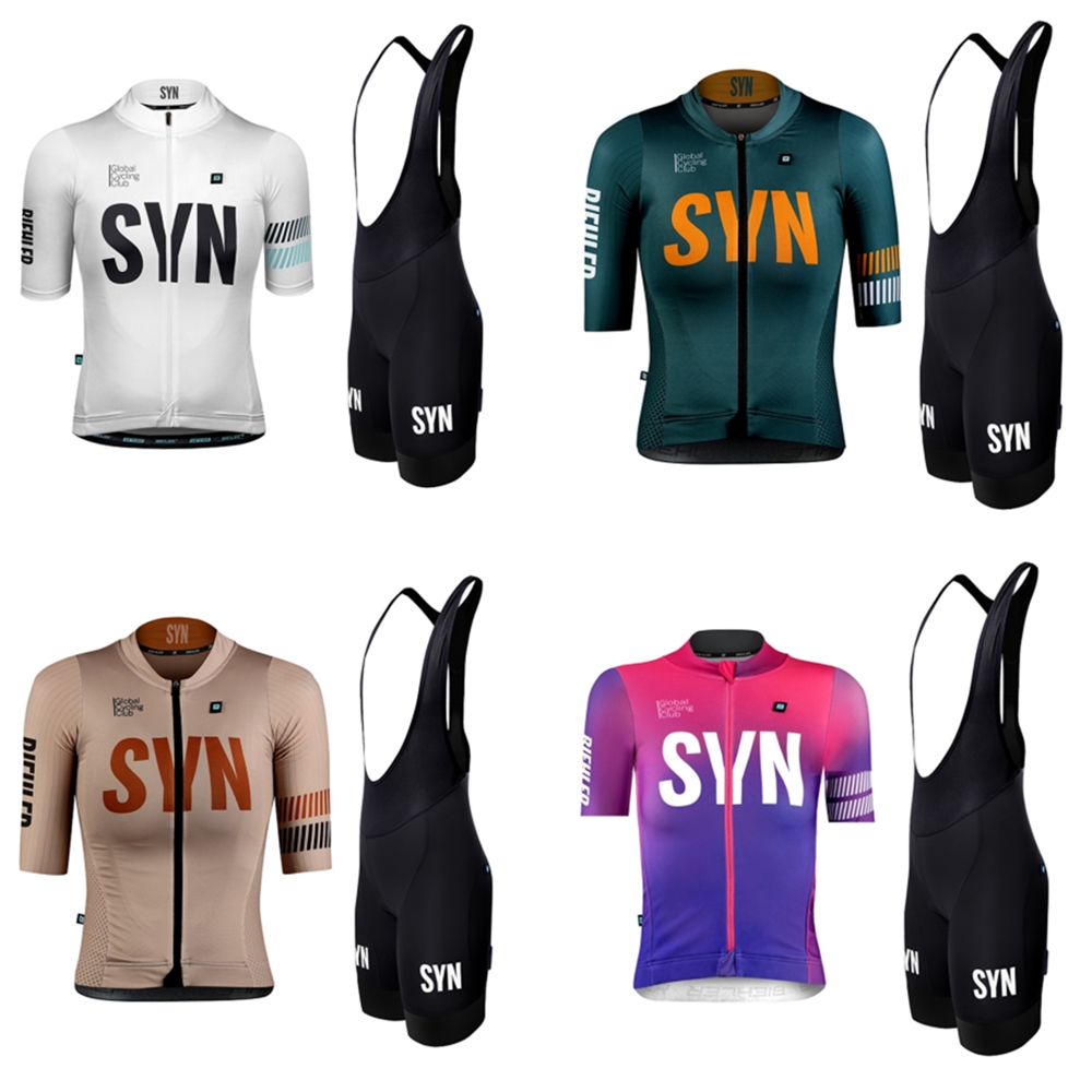 Cycling Bib Shorts - Summer SYN Team Cycling Set Women