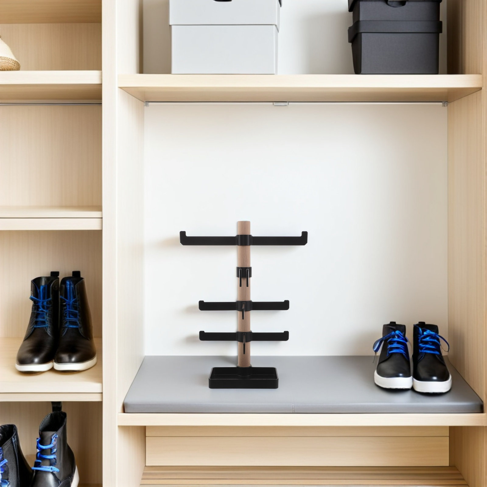 Cycling Gear Wall Storage - Bike Organizer Cycling Gear Rack Eyewear