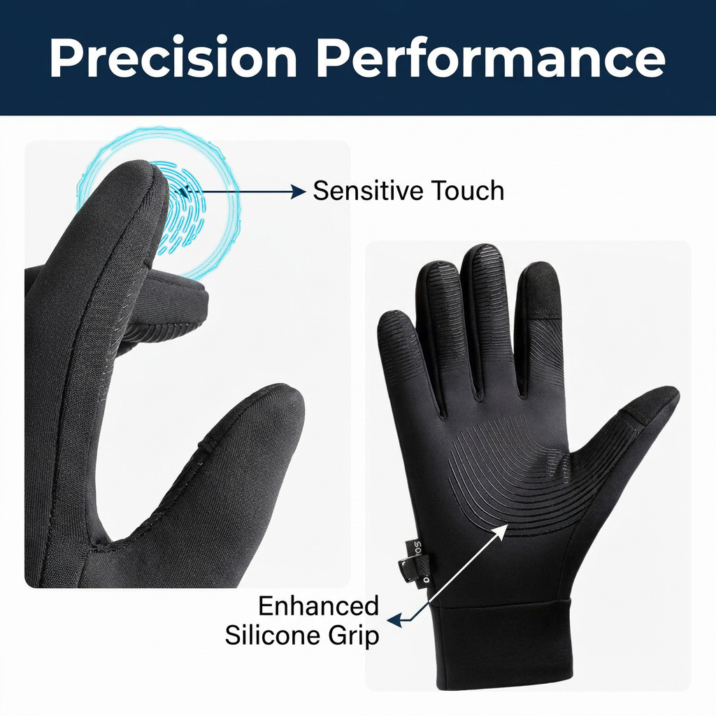 Winter Sport Gloves for Men, T - đánh giá và giá Cycling Gear Cold Weather