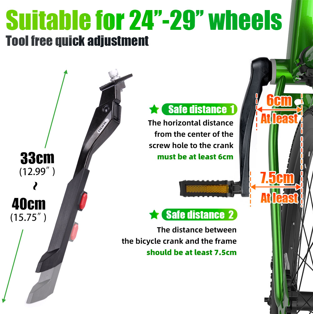 RBRL MTB Bicycle Kickstand Adj - đánh giá và giá Bicycle Kickstand