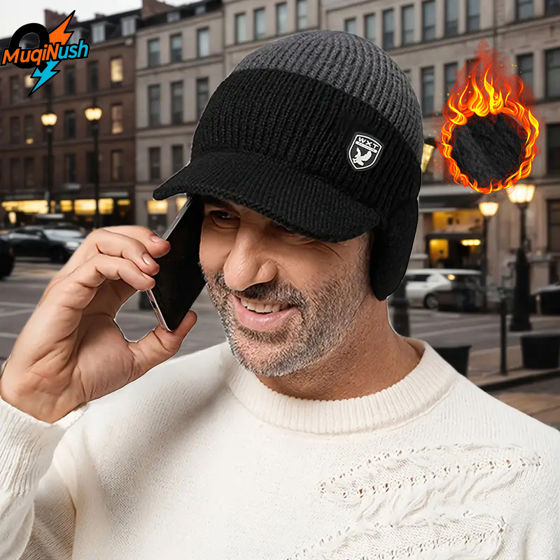 MuqiNush Winter Warm Beanie wi - đánh giá và giá Cycling Gear Cold Weather