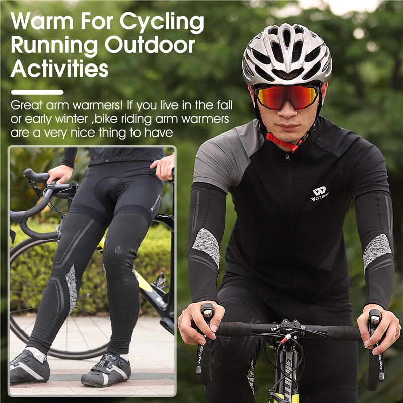 Tây đi xe đạp chân ấm tay Áo c - đánh giá và giá Cycling Gear Lycra