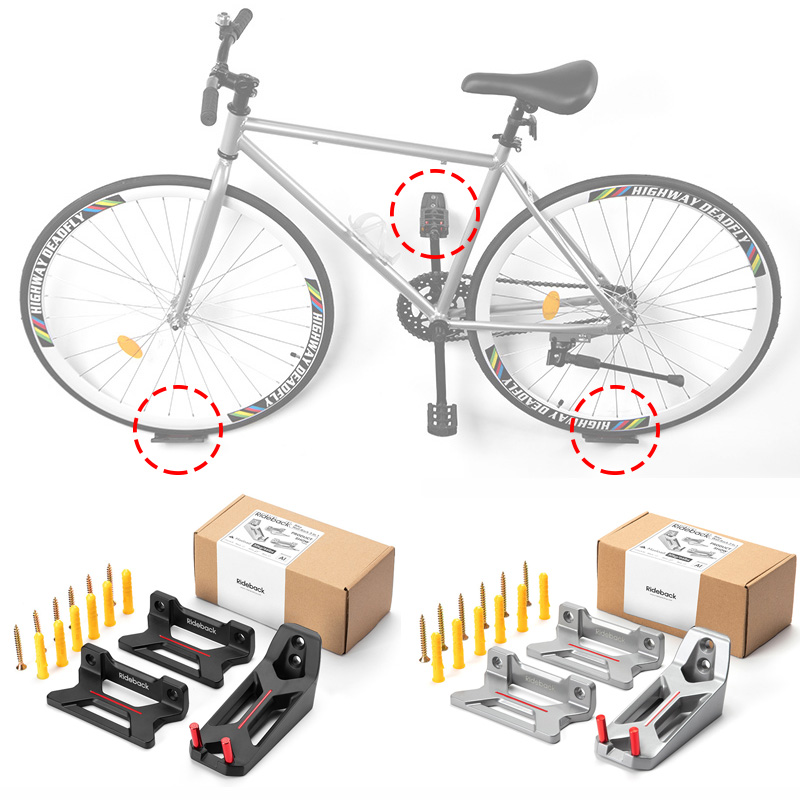 3Pcs Bicycle Rack Cycling Peda - đánh giá và giá Cycling Gear Wall Storage