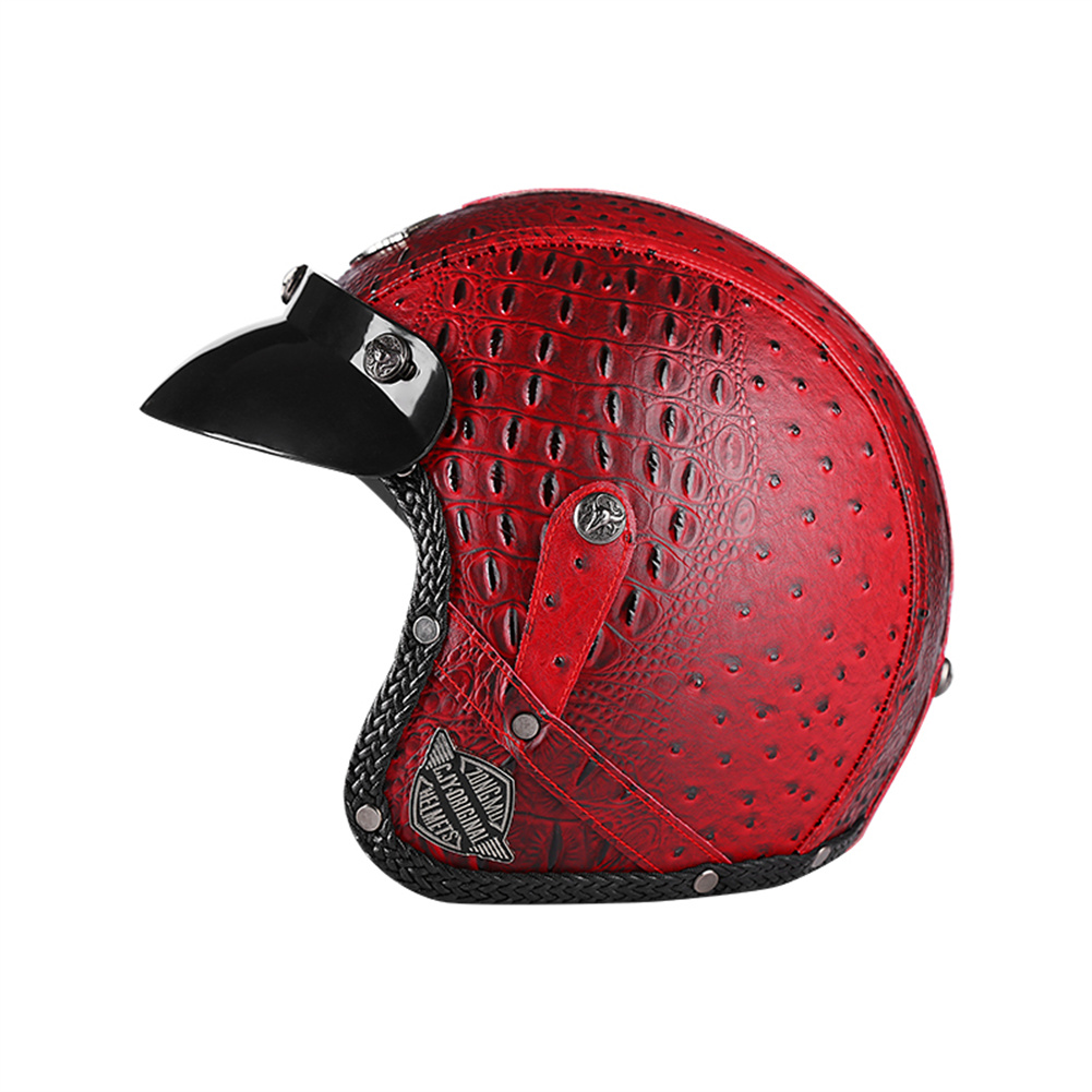 DOT 3/4 Open Face Motorcycle R - đánh giá và giá Vintage Cycling Gear