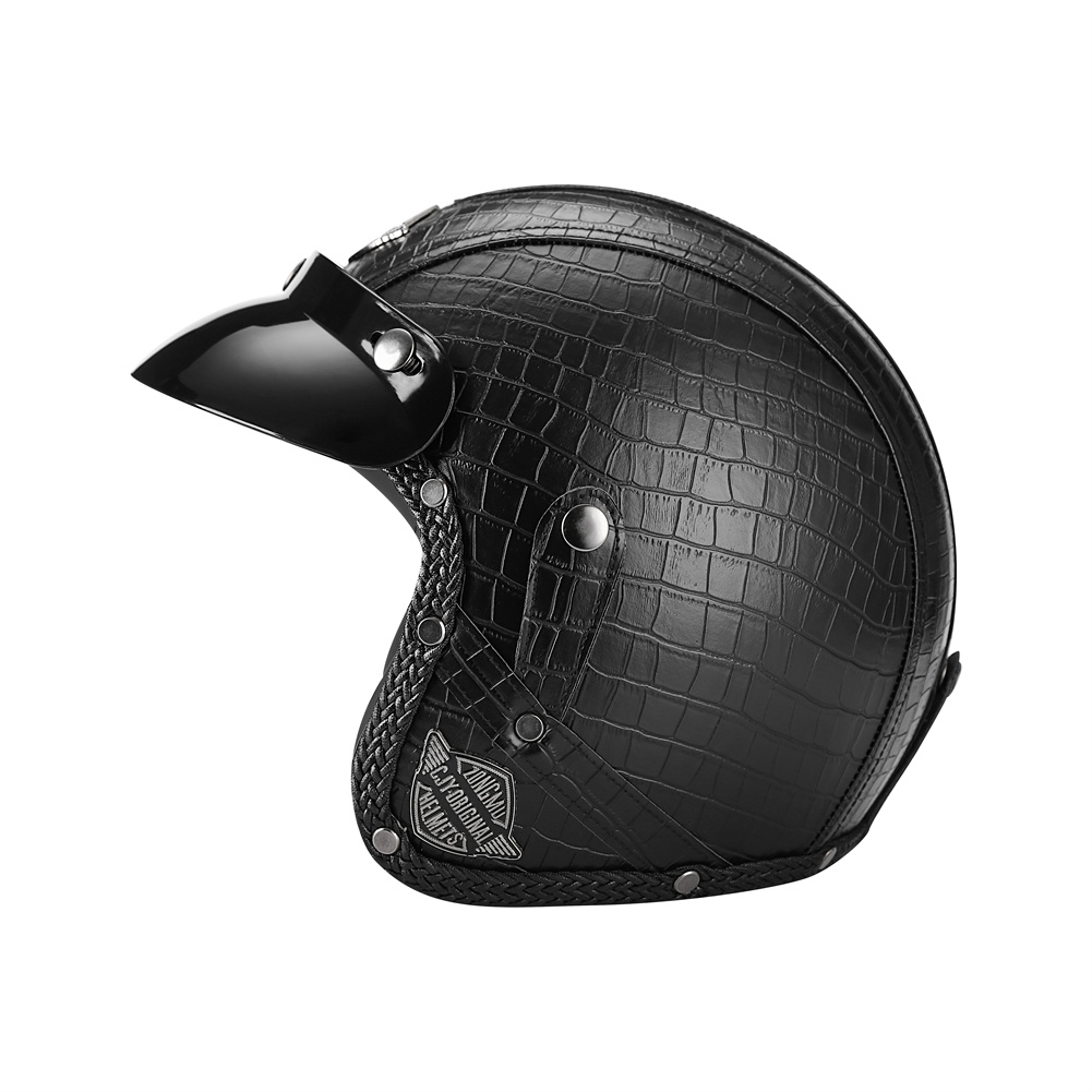 DOT 3/4 Open Face Motorcycle R - đánh giá và giá Vintage Cycling Gear