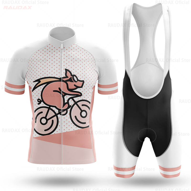 Men's Funny Pig Cartoon Anime  - đánh giá và giá Cycling Gear Lycra