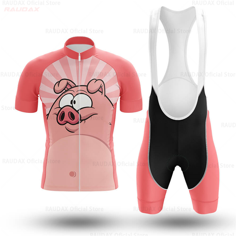 Men's Funny Pig Cartoon Anime  - đánh giá và giá Cycling Gear Lycra