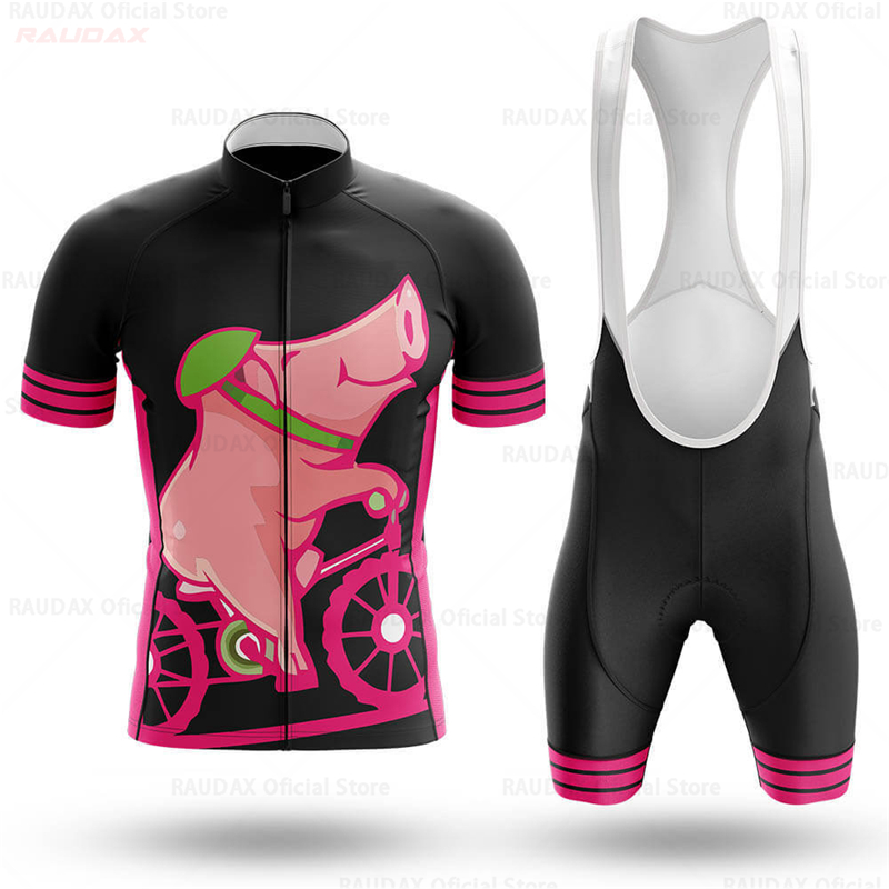 Men's Funny Pig Cartoon Anime  - đánh giá và giá Cycling Gear Lycra