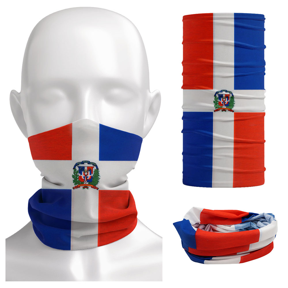 Dominica National Flag Bandana - đánh giá và giá Cycling Face Mask