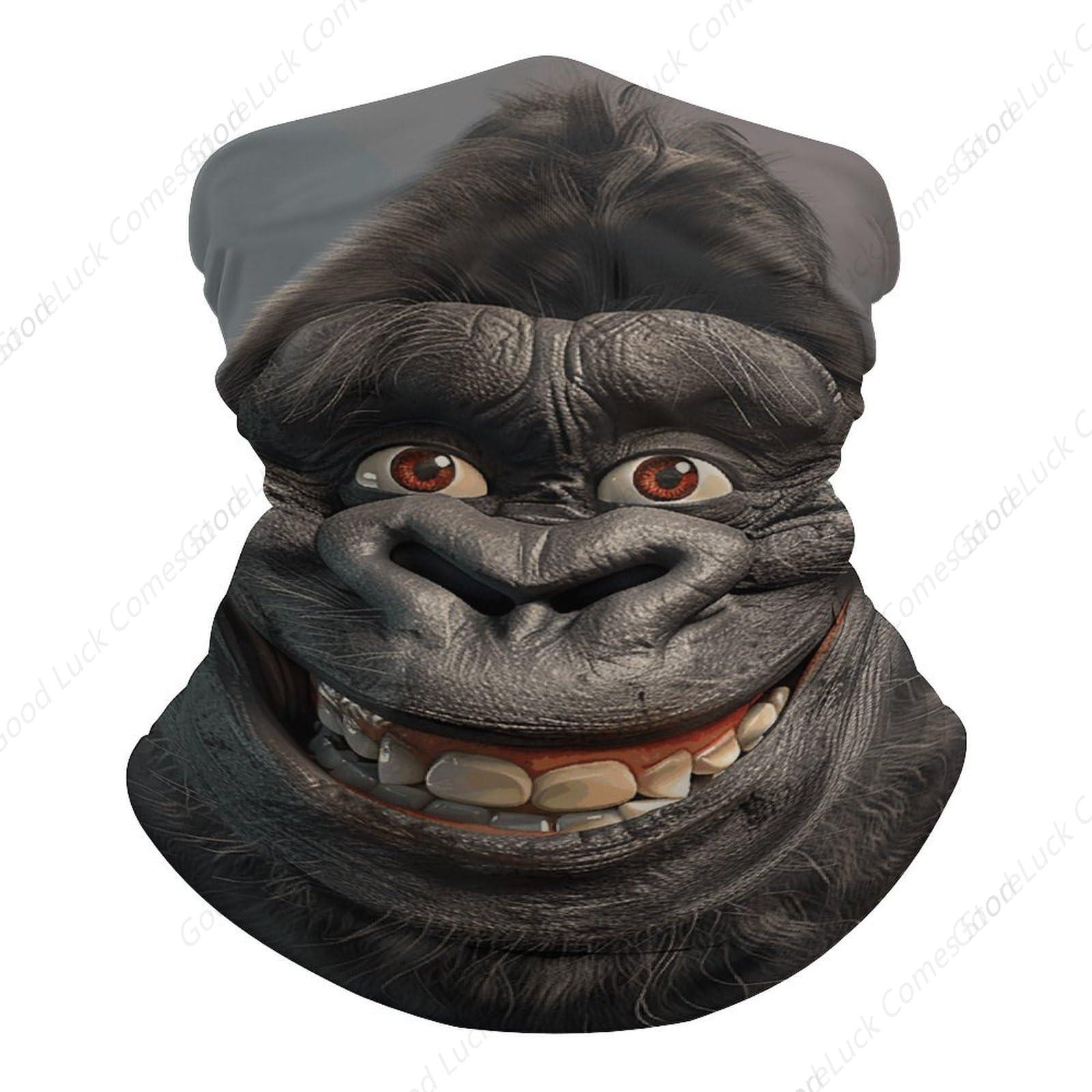 Smiling Gorilla Photo Bandana  - đánh giá và giá Cycling Face Mask
