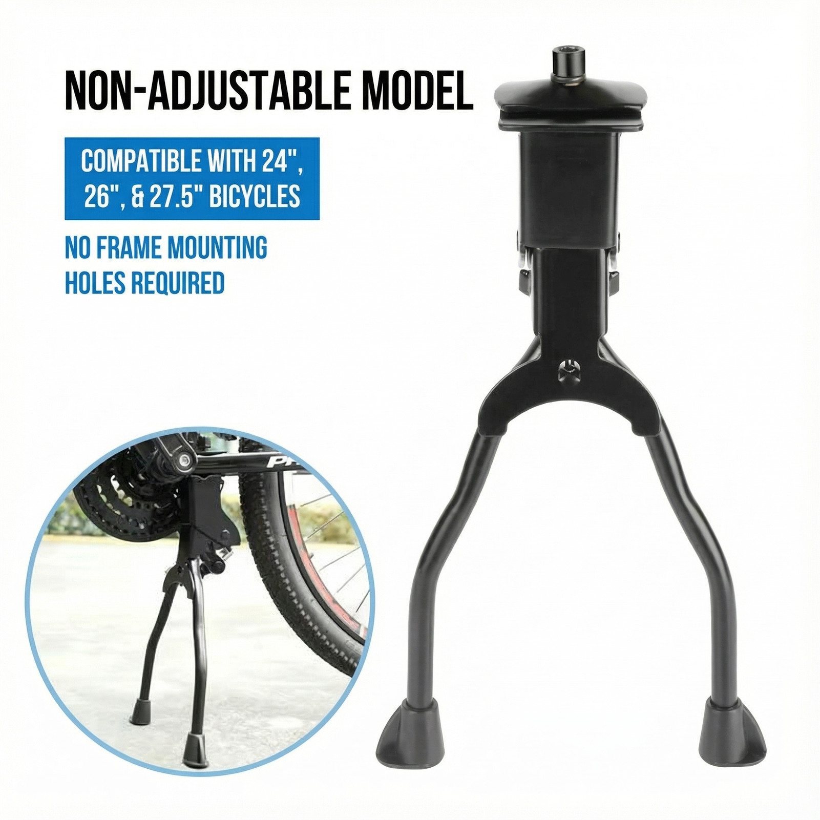 Mountain Bike Double Leg Kicks - đánh giá và giá Bicycle Kickstand