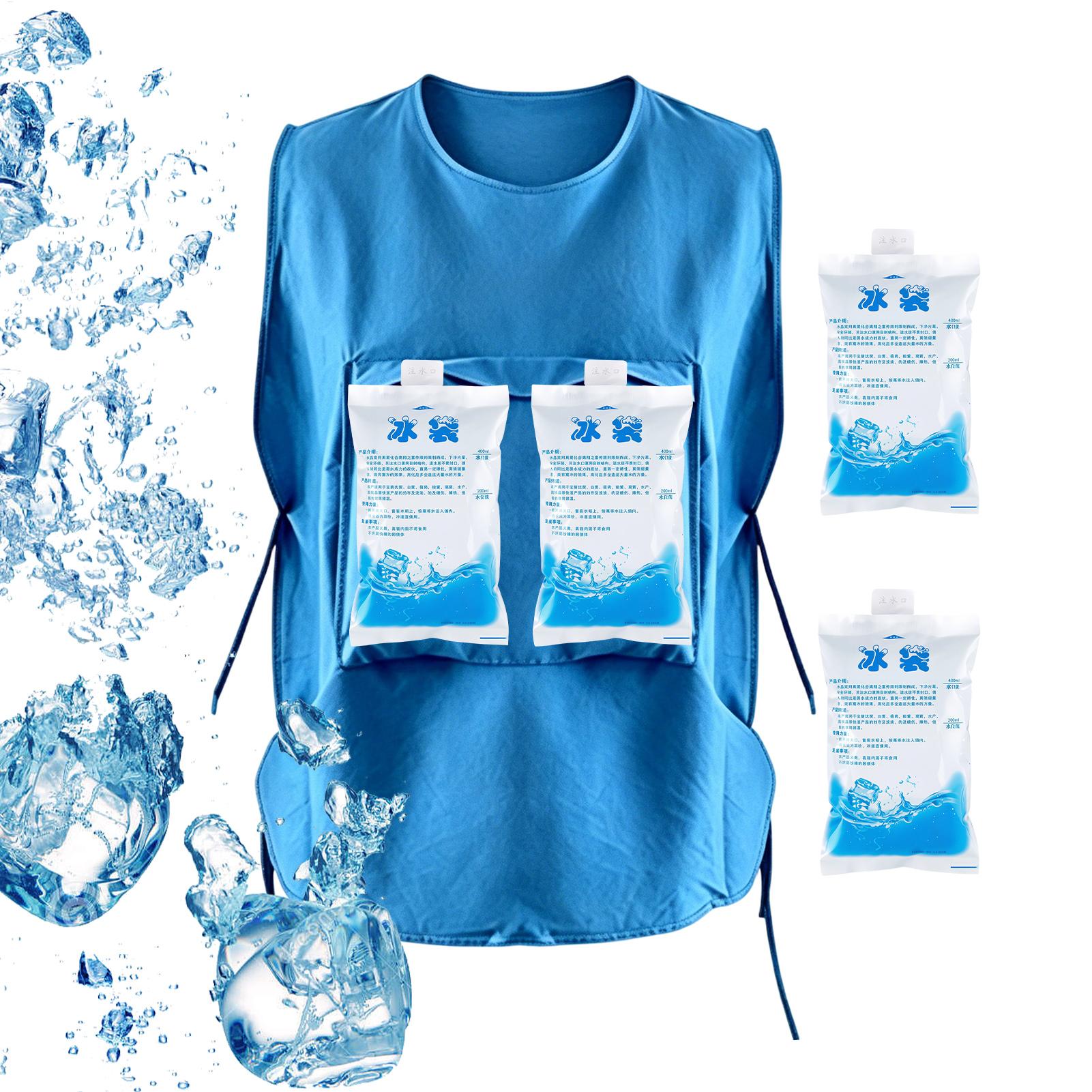 4 Gel Ice Packs Cooling Vest R - đánh giá và giá Cycling Gear Cold Weather