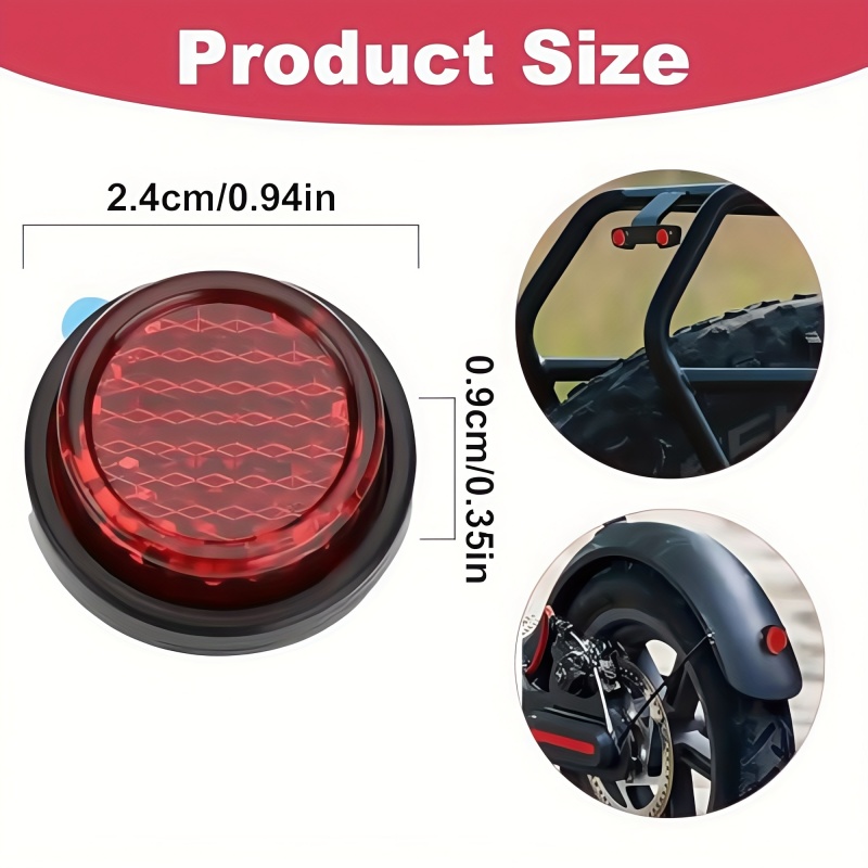 6PCS Motorcycle Reflector Self - đánh giá và giá Vintage Cycling Gear