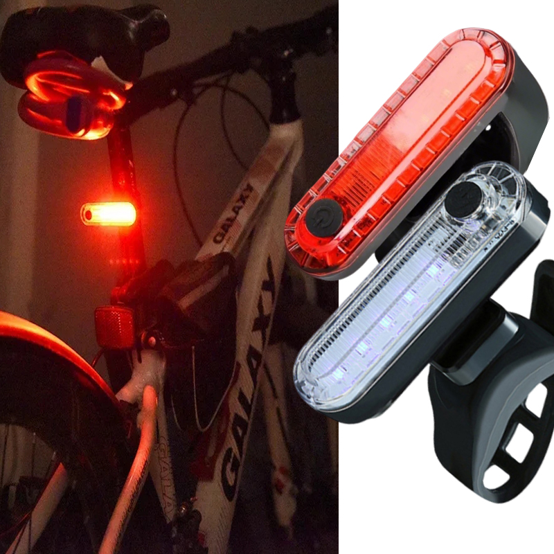 Bike Rear Tail Light USB Recha - đánh giá và giá Bicycle Helmet