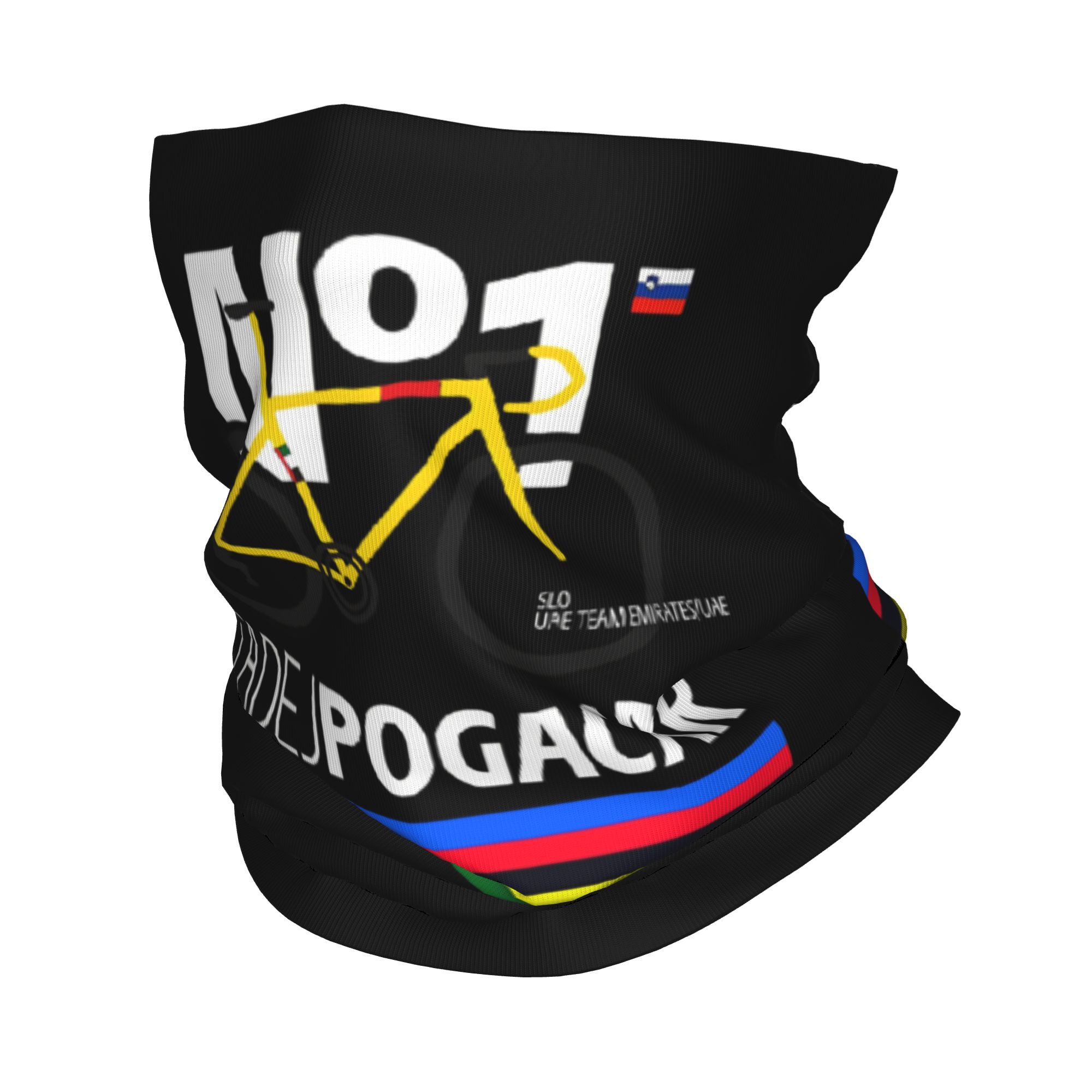Tadej Pogacar Bicycling  Banda - đánh giá và giá Cycling Face Mask