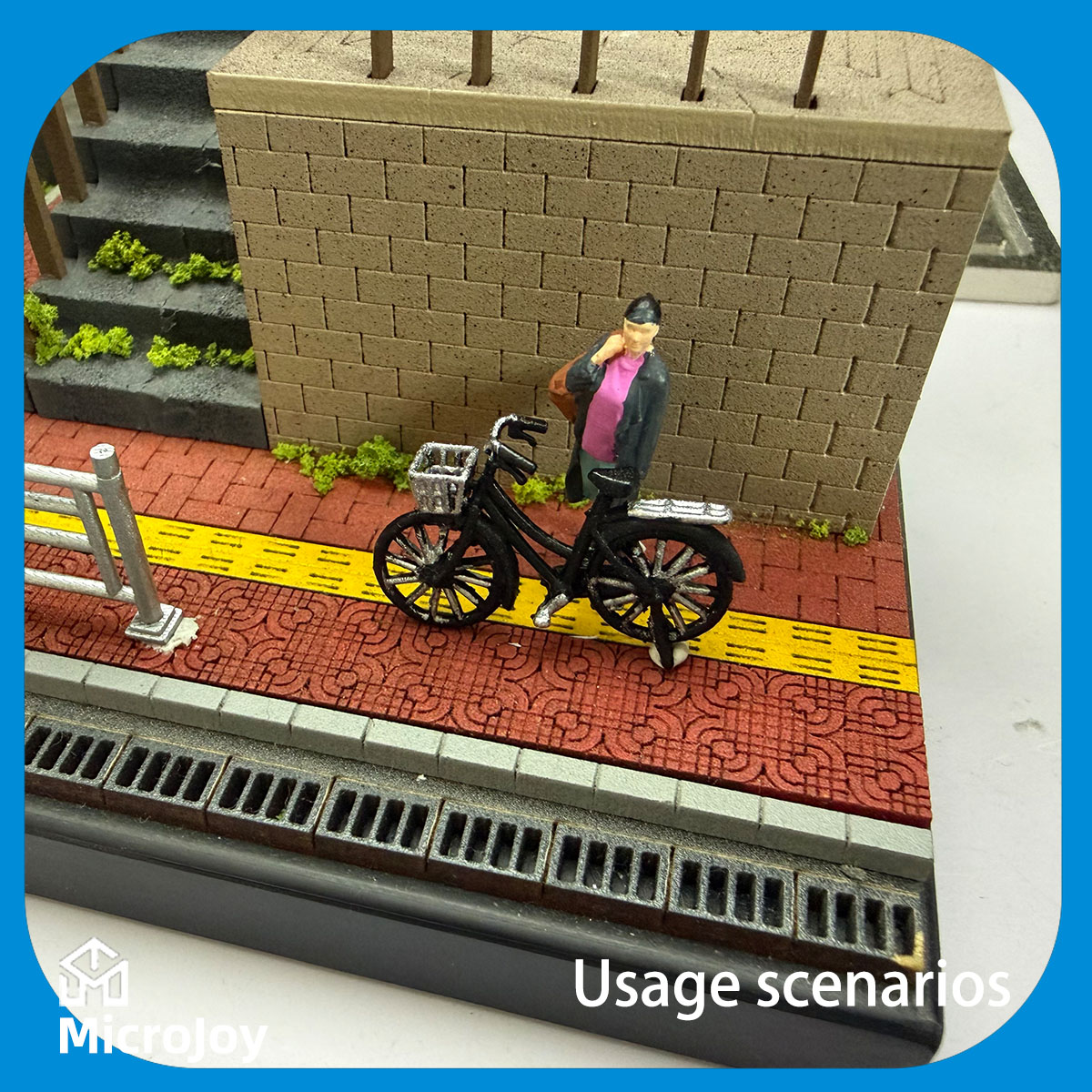 Detailed scene 1: 1:64 scale m - đánh giá và giá Vintage Cycling Gear