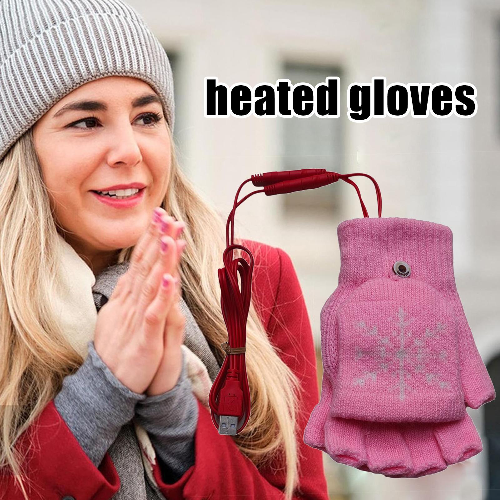 Heated Gloves Fingerless USB H - đánh giá và giá Cycling Gear Cold Weather