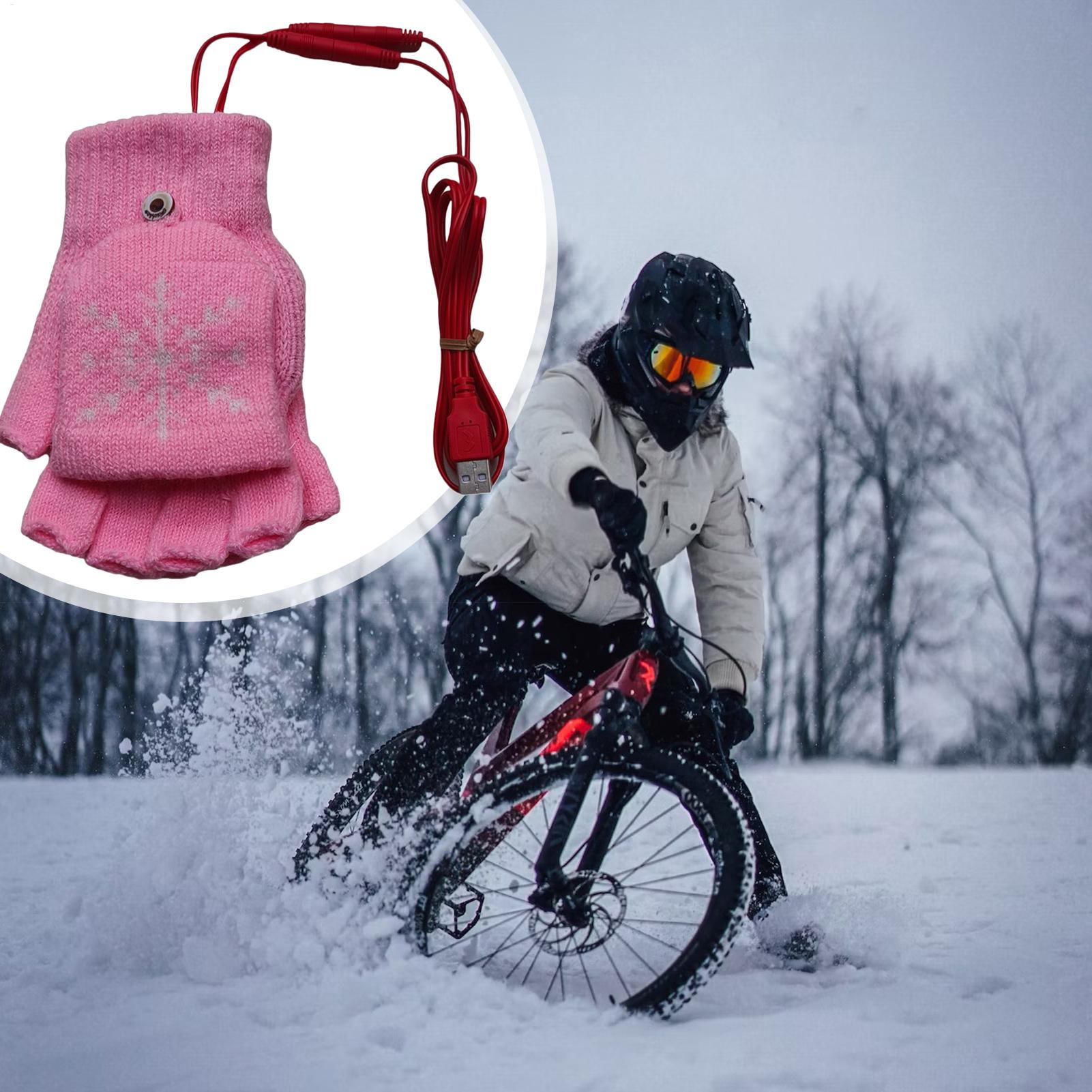Heated Gloves Fingerless USB H - đánh giá và giá Cycling Gear Cold Weather