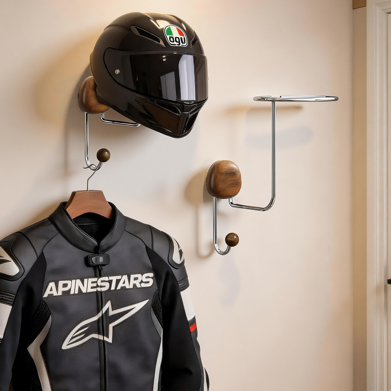 Wall Mount Helmet Storage Rack - đánh giá và giá Cycling Gear Wall Storage