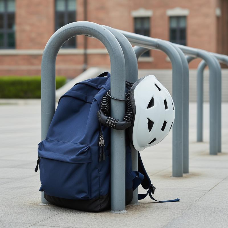 Motorcycle Helmet Lock Cable 4 - đánh giá và giá Bicycle Helmet