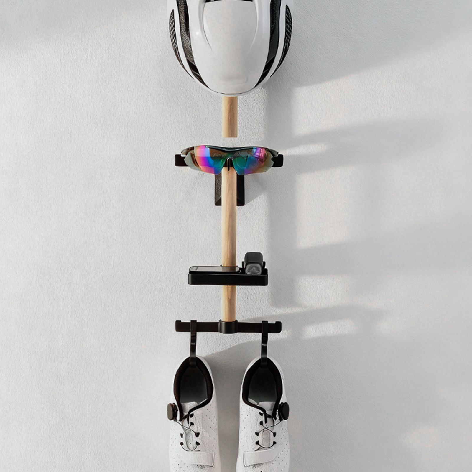 Vertical Cycling Gear Organize - đánh giá và giá Cycling Gear Wall Storage