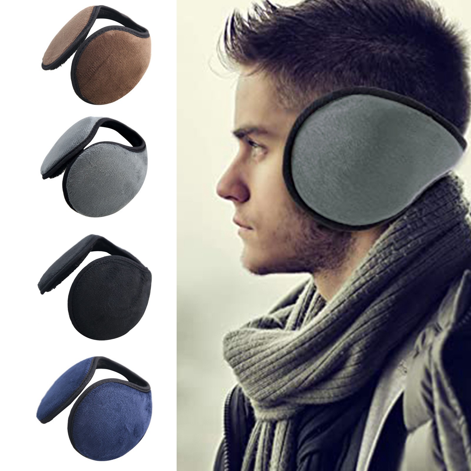 Winter Ear Muffs Warm Fleece F - đánh giá và giá Cycling Gear Cold Weather