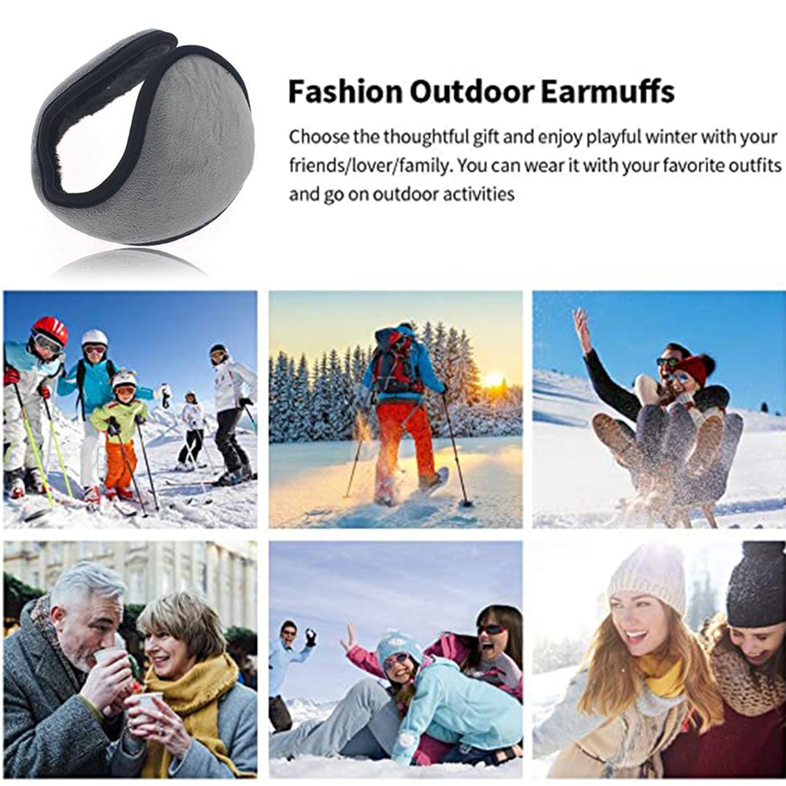 Winter Ear Muffs Warm Fleece F - đánh giá và giá Cycling Gear Cold Weather